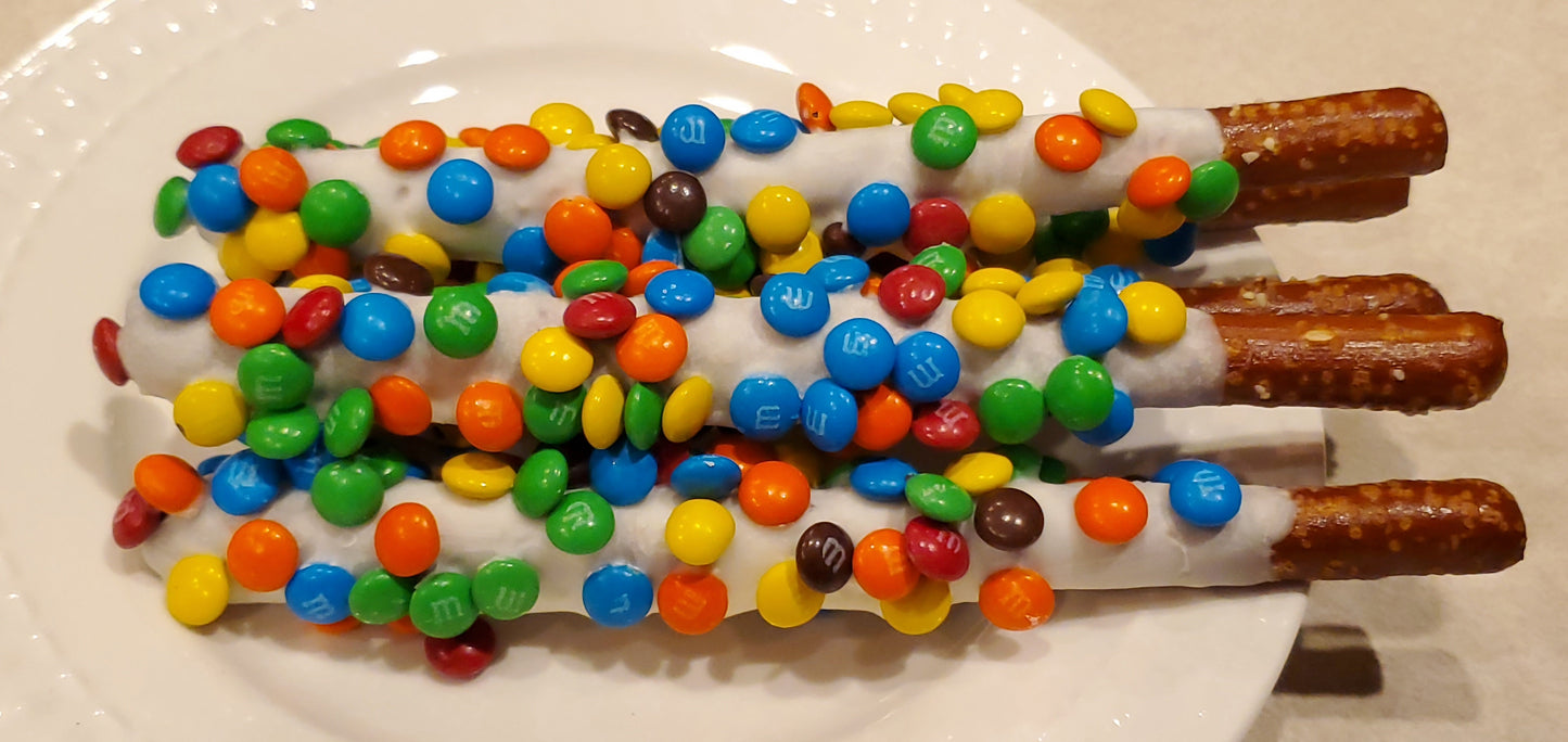 Vanilla with M&M's